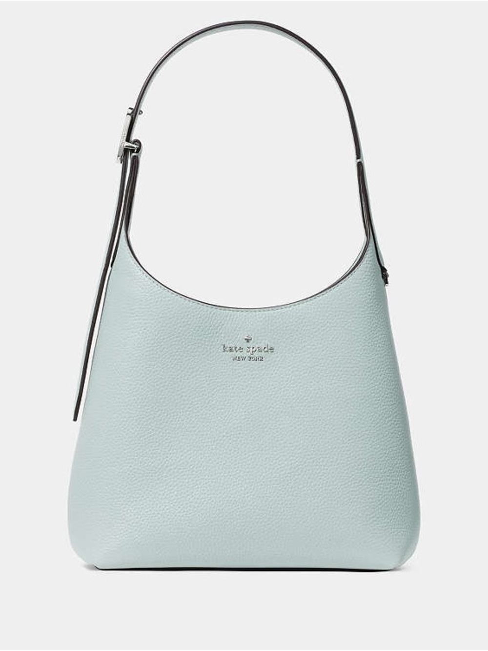 Kate Spade New York 454 Pebbled Leather Small Shoulder Bag Lake Mist